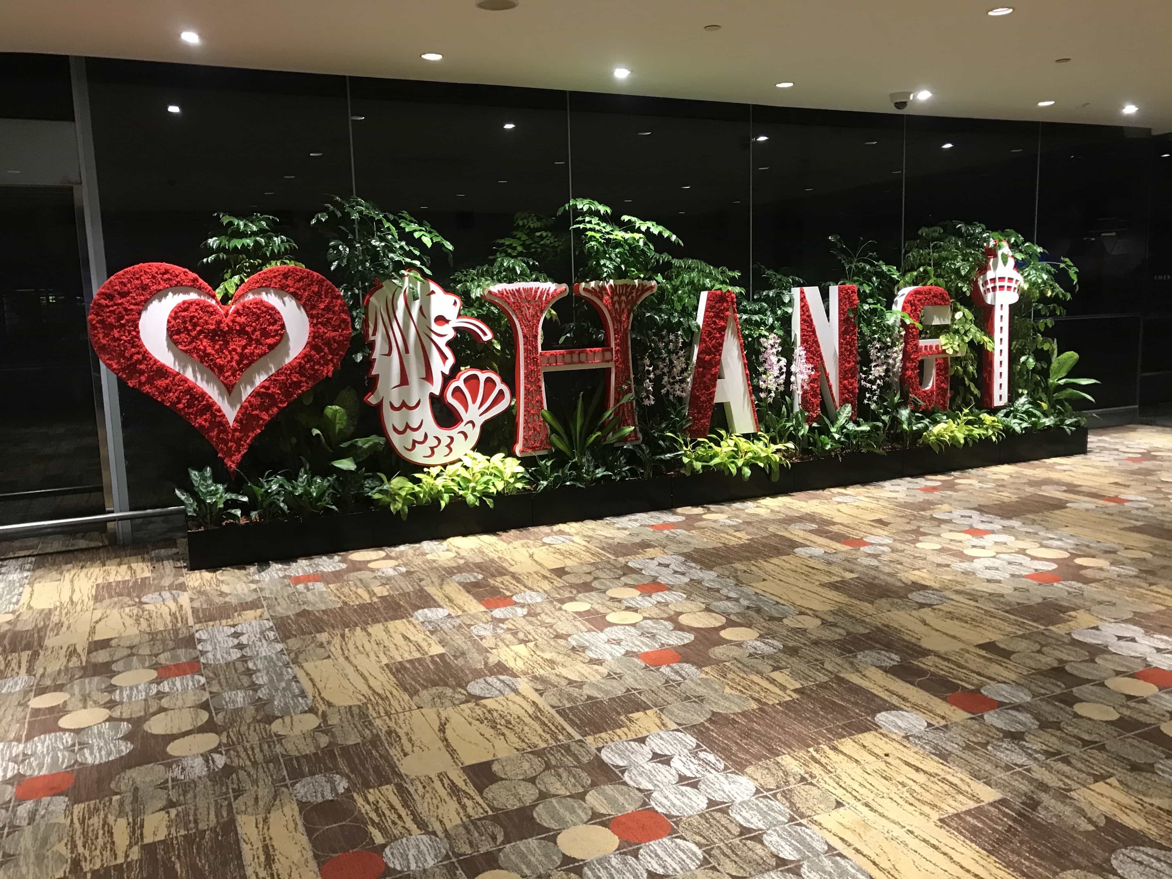 Changi Airport Welcome